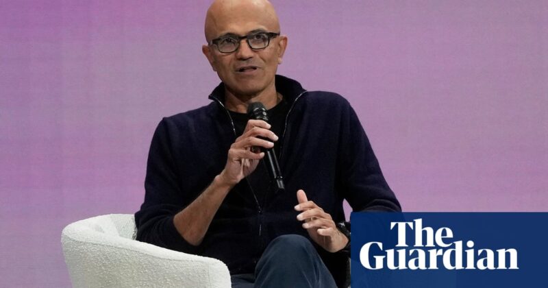 Microsoft employee interrupts CEO’s keynote with pro-Palestinian protest | Microsoft Microsoft employee interrupts CEO’s keynote with pro-Palestinian protest | Microsoft