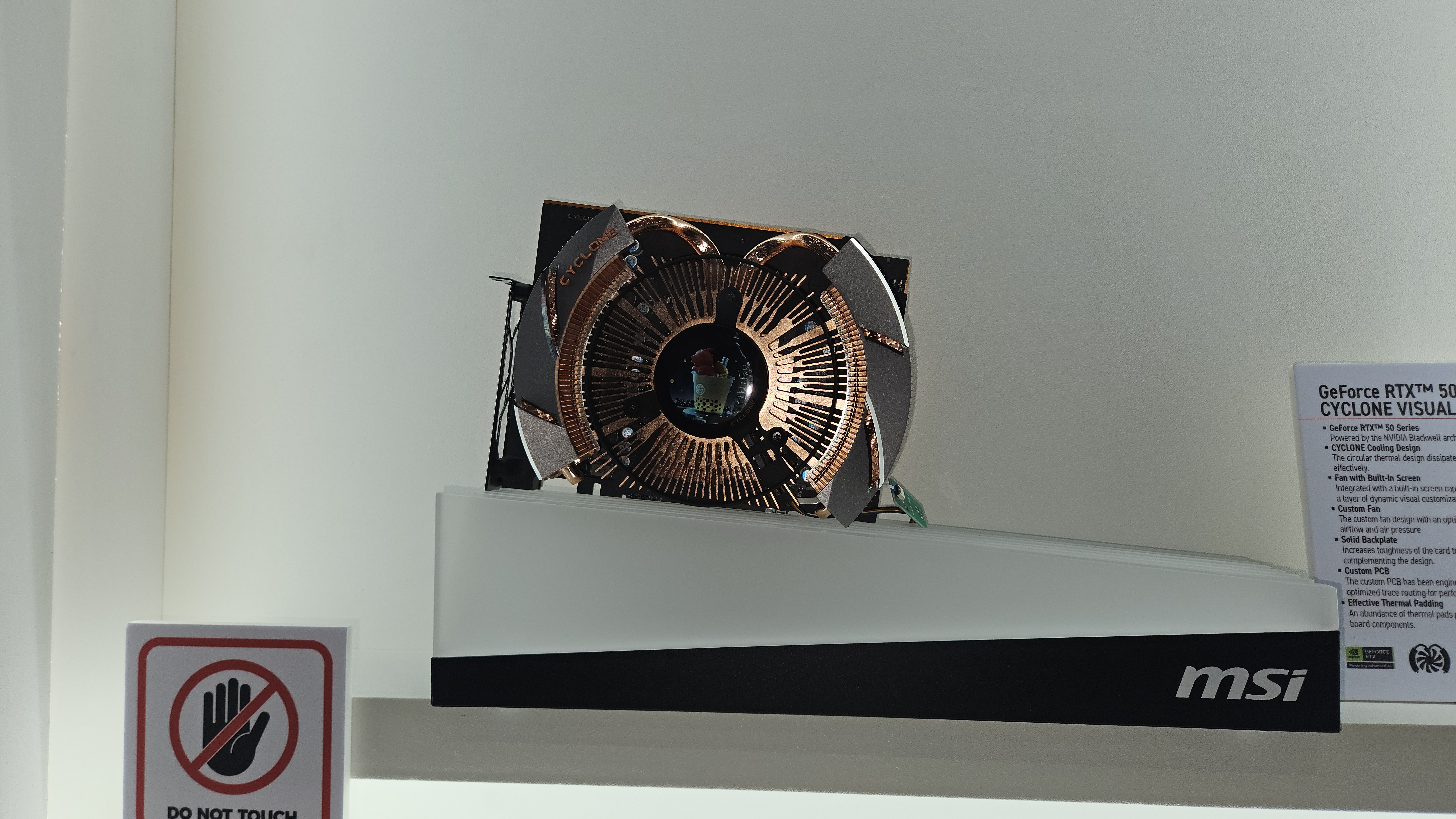 MSI components on display at Computex 2025