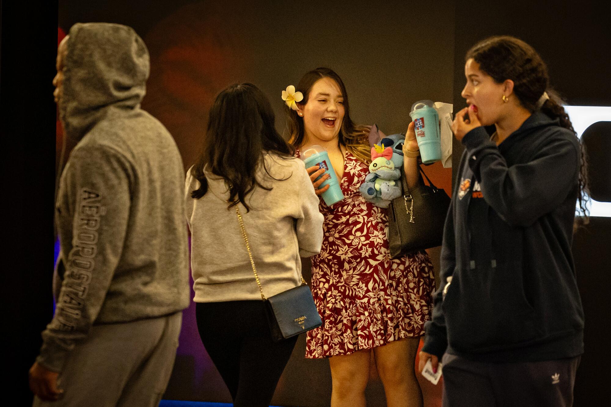 Moviegoers attend showings of "Lilo & Stitch" one of this Memorial Day weekend's biggest films at AMC Century City.