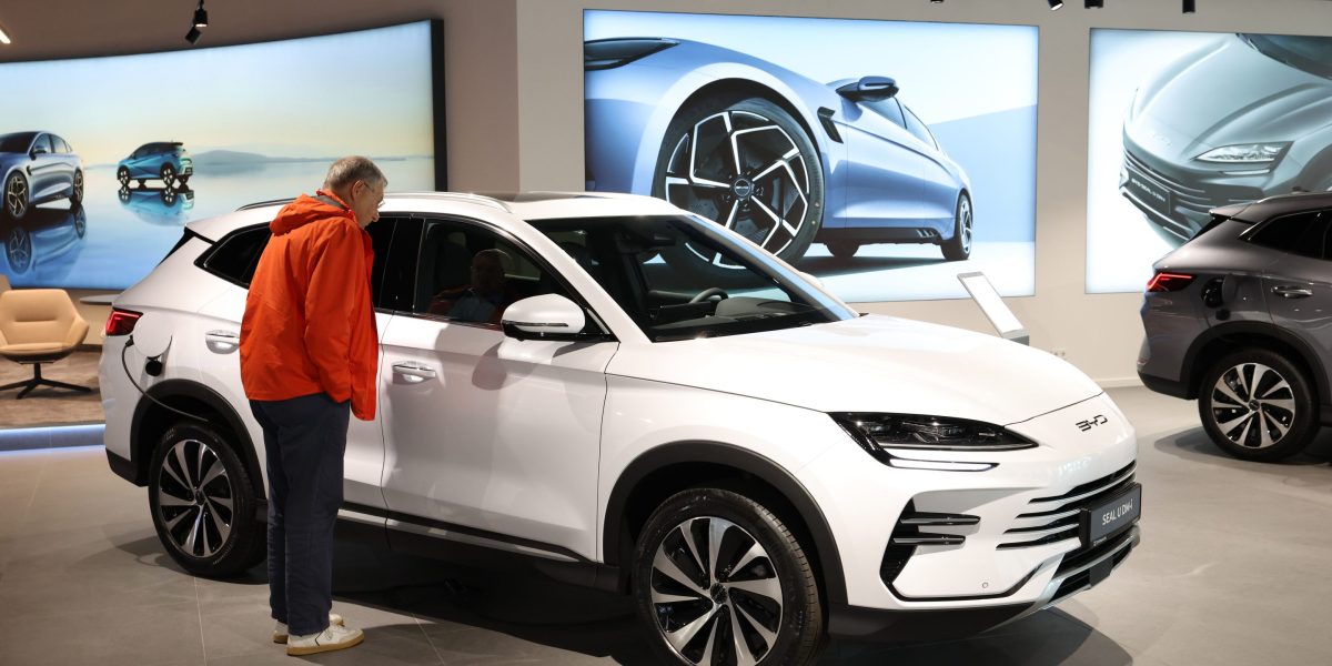 Chinese EV stocks tumble after BYD slashes prices as much as 34%