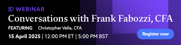 Conversations with Frank Fabozzi Featuring Chris Vella