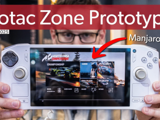 Zotac’s Zone gaming handheld switched from Windows to Linux