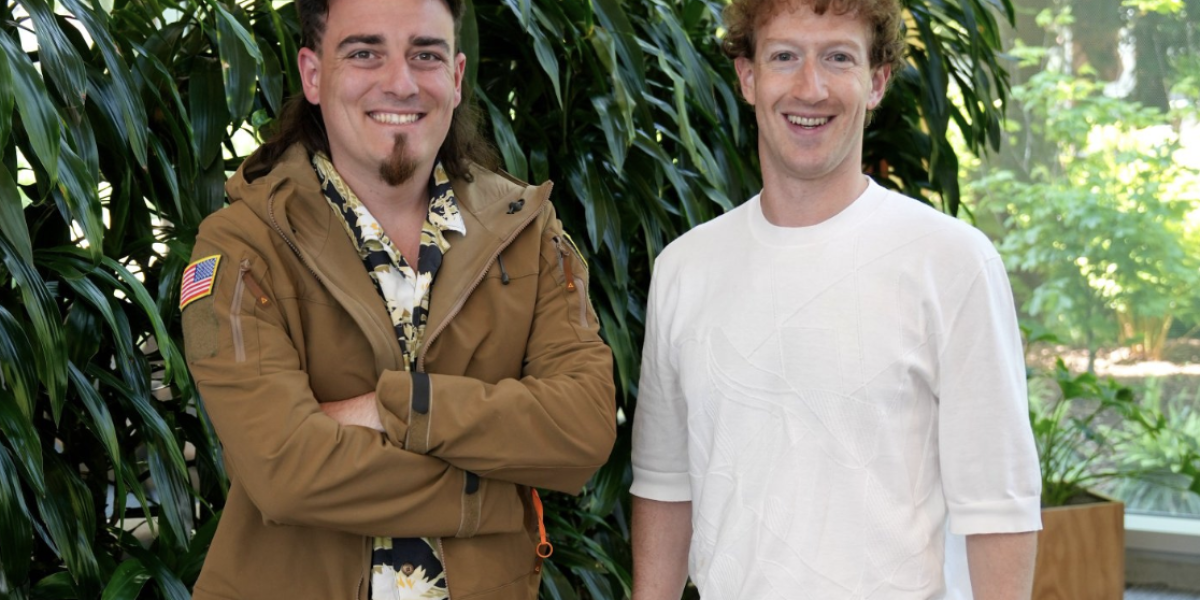 Palmer Luckey and Mark Zuckerberg ended their bitter feud to bolster Silicon Valley's new love affair with the military market
