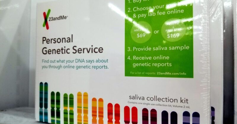 23andMe sells gene-testing business to DNA drug maker Regeneron