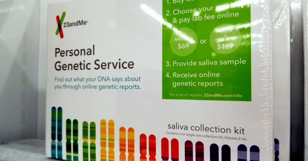 23andMe sells gene-testing business to DNA drug maker Regeneron