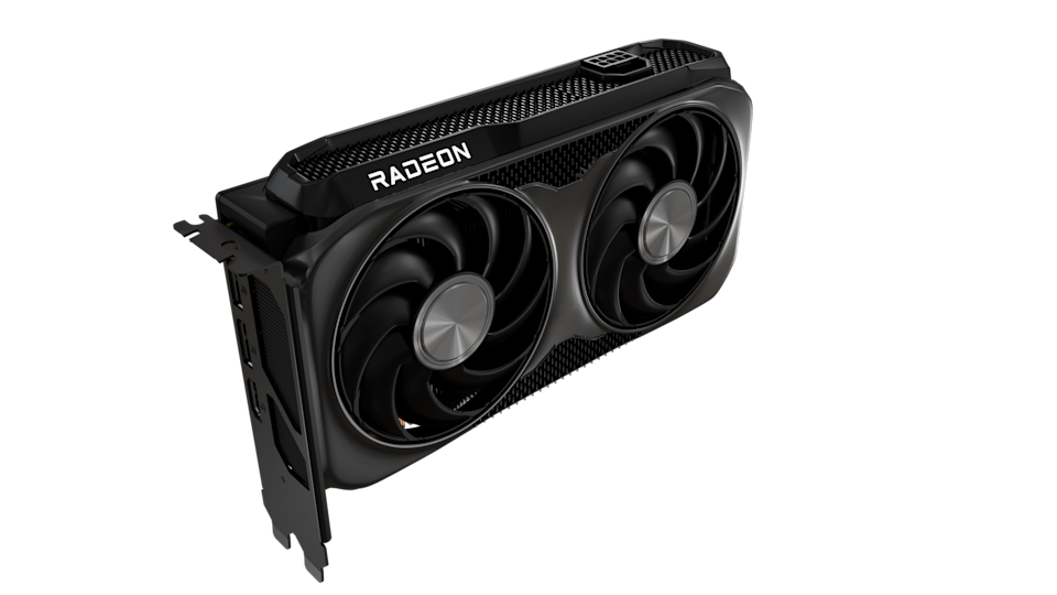 Render of AMD Radeon RX 9060 XT