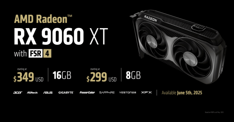 AMD’s new RX 9060 XT looks set to challenge Nvidia’s RTX 5060