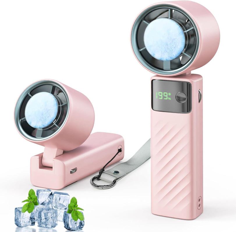 Amazon is selling a 'powerful' $119 portable mini fan for only $25, and it's a 'lifesaver on hot days'