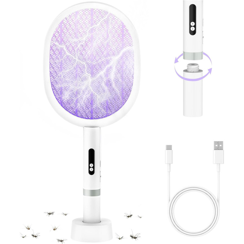 Amazon is selling a $23 electric fly swatter for $11, and shoppers say it ‘handles flies and mosquitoes like a pro’