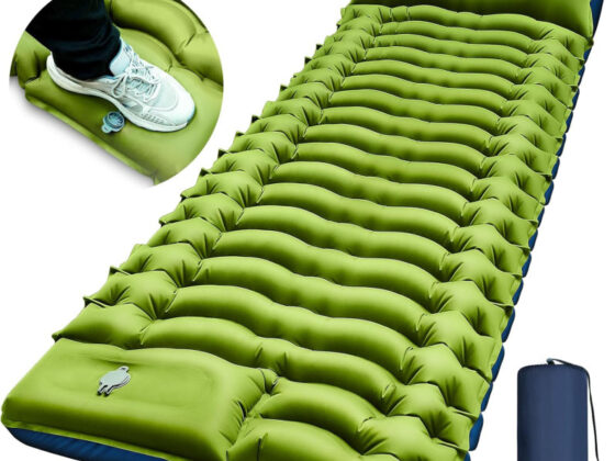 Amazon is selling a  camping sleeping pad for , and shoppers say it's 'so easy to inflate and deflate'