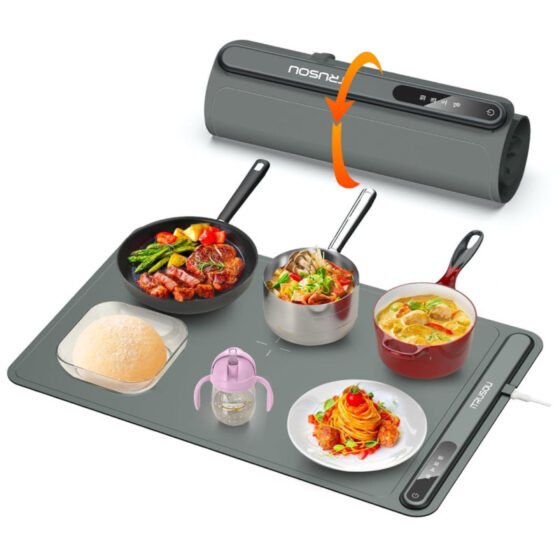 Amazon is selling an 'effective'  electric warming tray for , and shoppers call it a 'great investment'