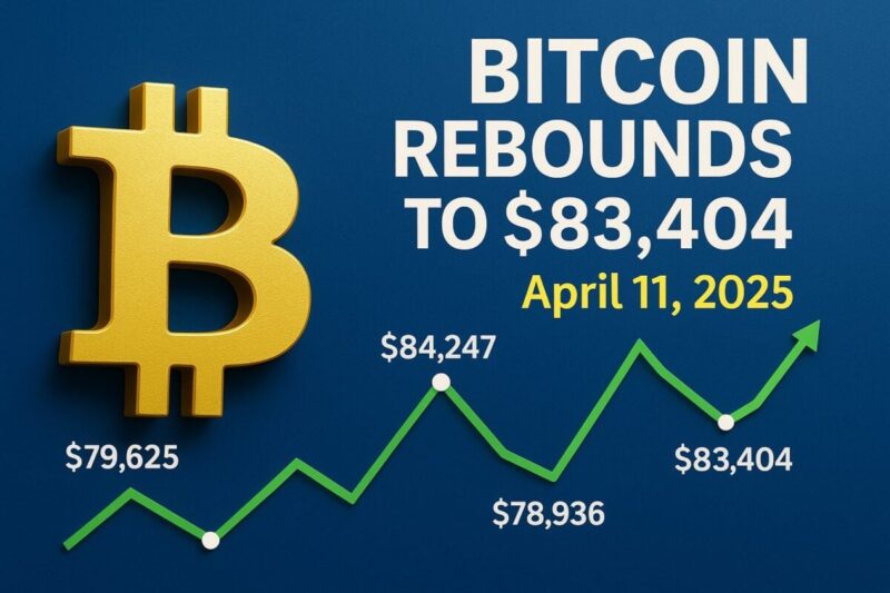 Bitcoin Rebounds to ,404 Amid Renewed Investor Confidence