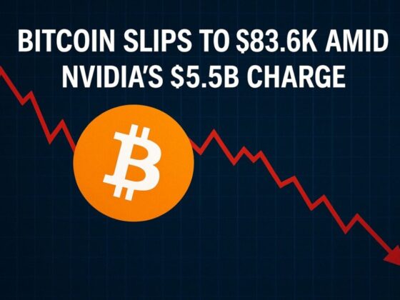 Bitcoin Slips to .6K Amid Nvidia’s .5B Charge