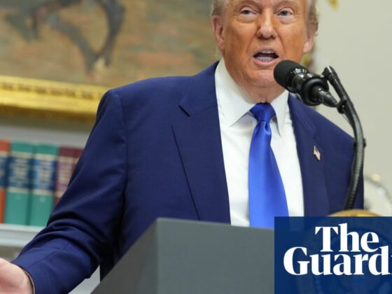 China has ‘totally violated’ its trade agreement with the US, says Trump | Trump tariffs