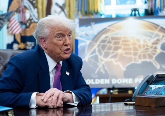 Donald Trump says 5bn ‘Golden Dome’ will be completed during his term