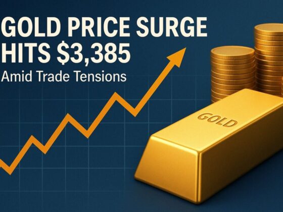 Gold Price Surge Hits ,385 Amid Trade Tensions