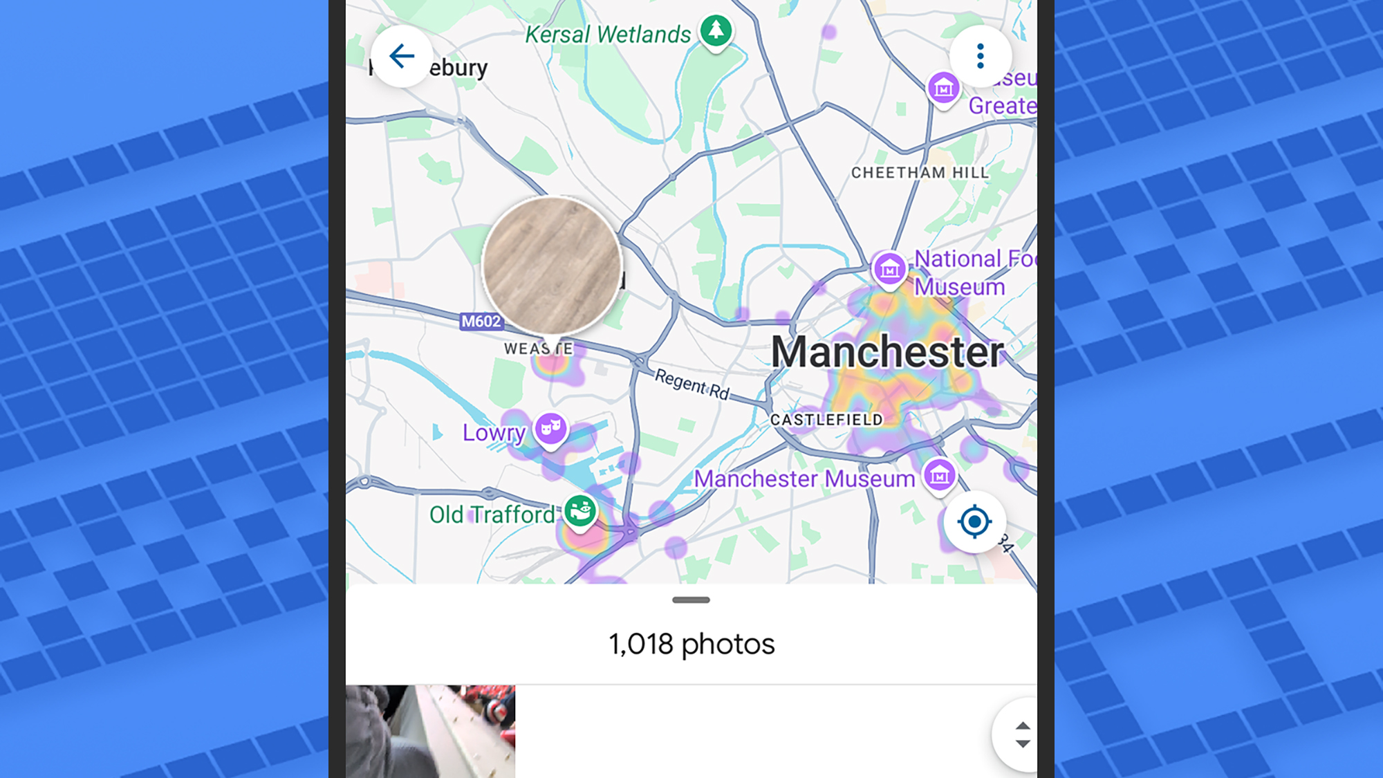 Google Photos location search