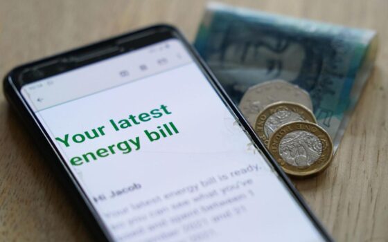 Household energy bills to fall by £129 as price cap drops