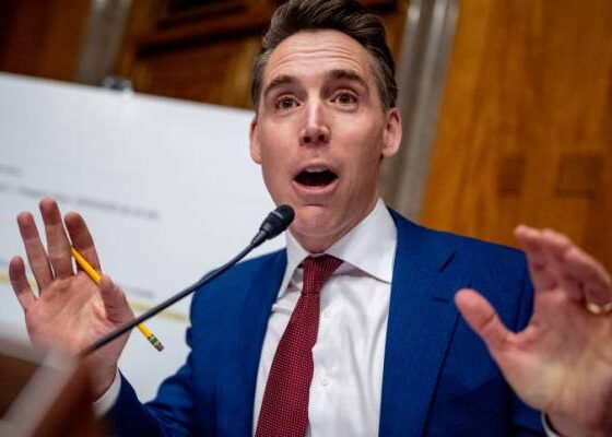 Josh Hawley blasts Allstate CEO for making M last year — while company can’t ‘afford’ to pay out claims