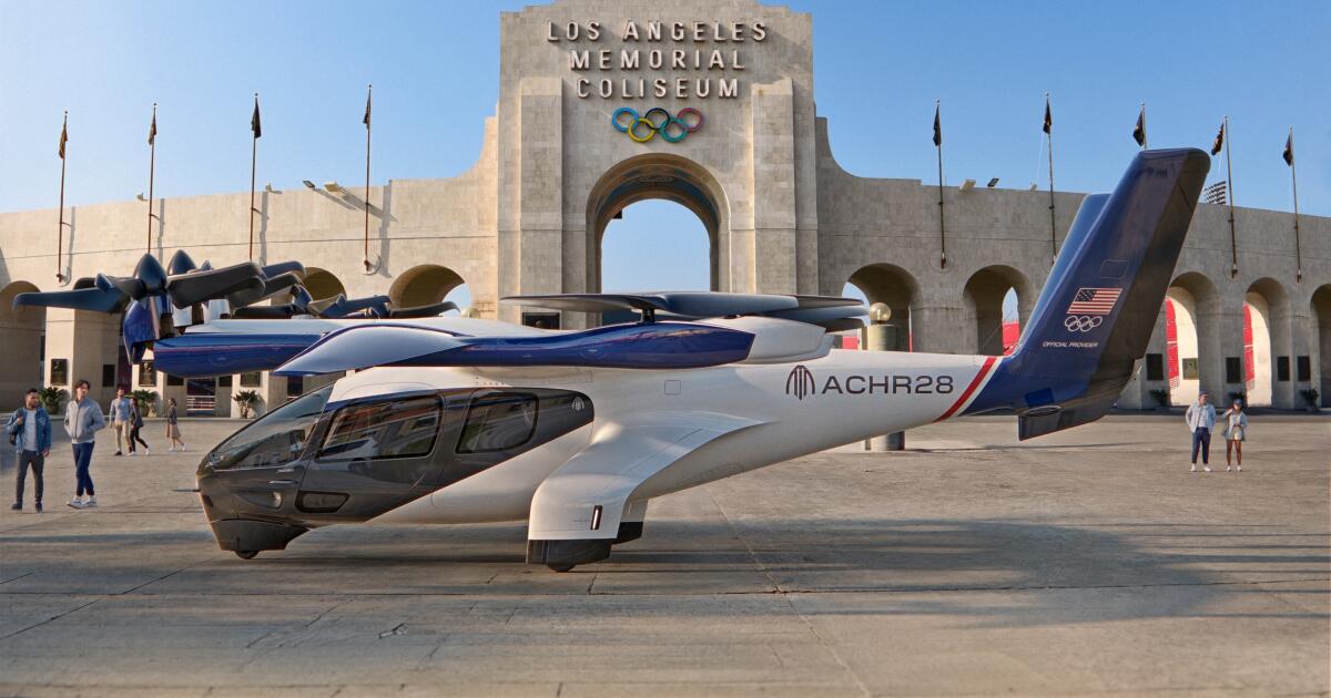 LA28 has a 'new solution' for Olympics traffic: electric air taxis