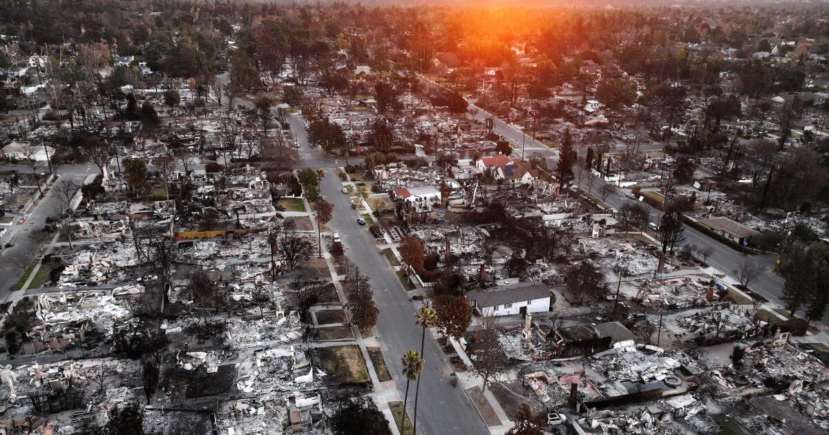 Lawsuit blames Edison for toxic fallout from Eaton fire