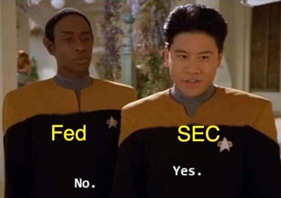 SEC vs FRB: private credit edition