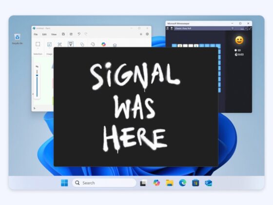 Signal’s new Windows update prevents the system from capturing screenshots of chats