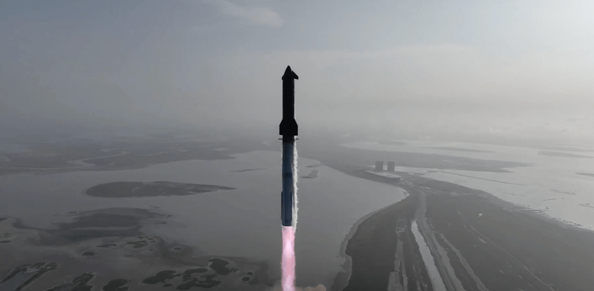 SpaceX's ninth test flight of Starship launches into space, ends in a spin