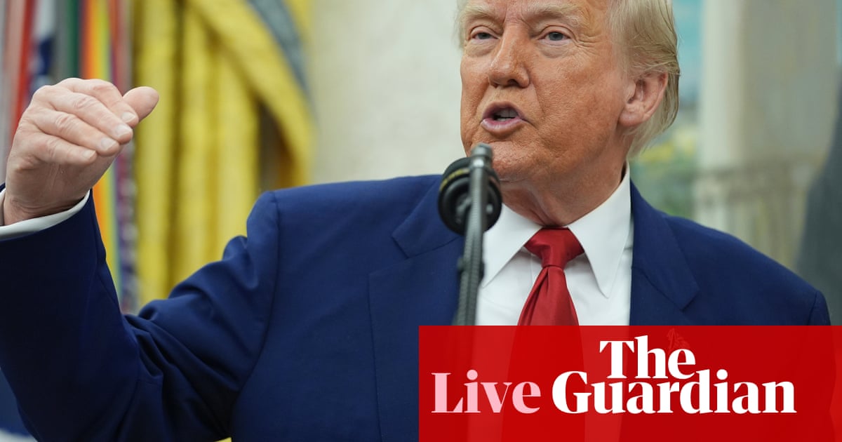 Trump says China ‘totally violated’ tariff truce after US warns trade talks have ‘stalled’ - business live | Business