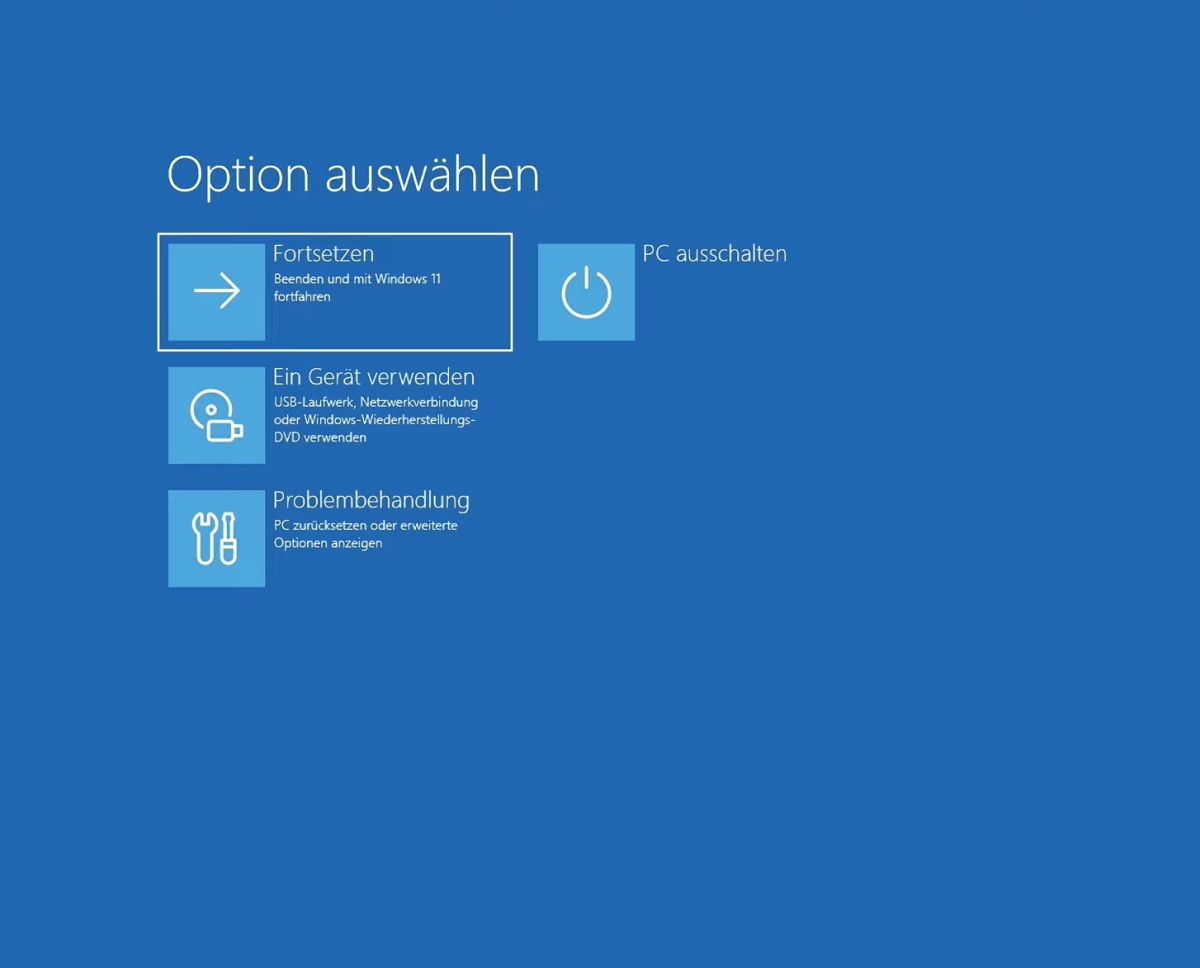 Windows 11 Kennwort zurücksetzen