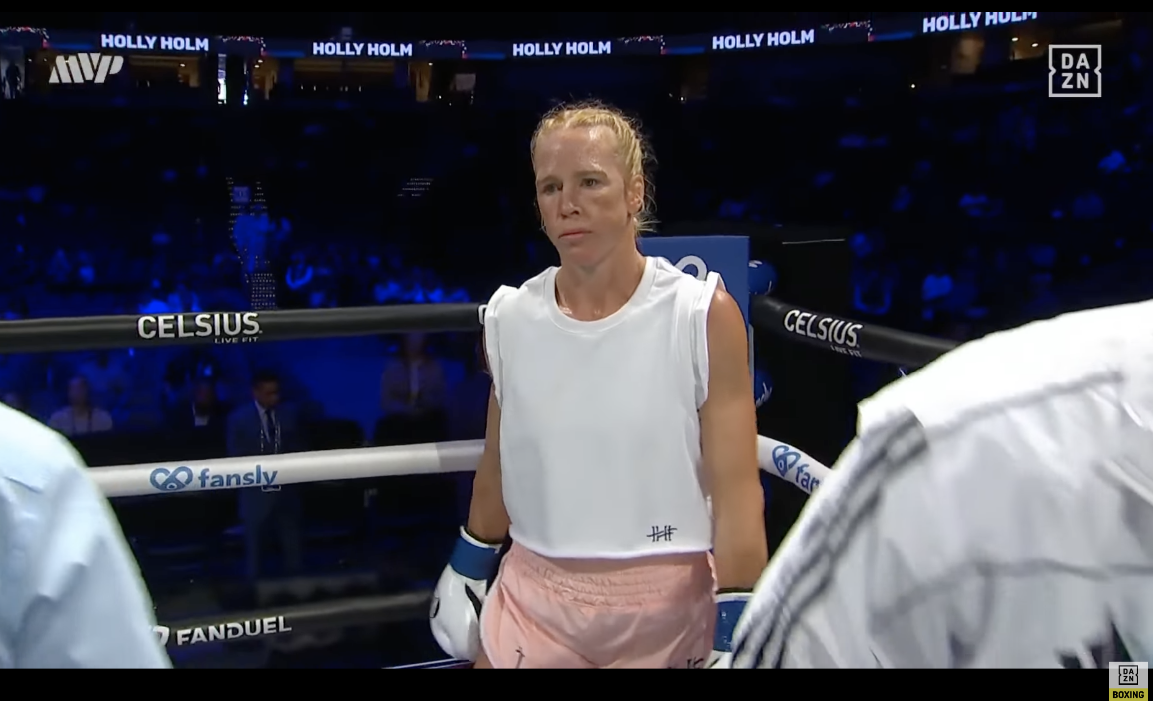 Holly Holm the Jake Paul prelims on DAZN live