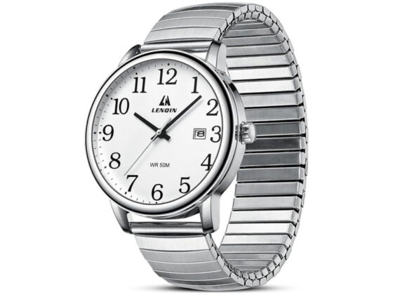 Amazon is selling a 'comfortable'  watch for , and shoppers say it's 'simple but attractive'