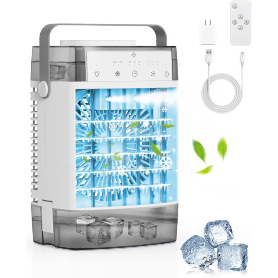 Amazon is selling a 'lightweight'  cooling fan for , and shoppers say it's a 'must-have for the summer'