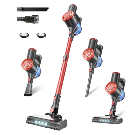 Amazon is selling a 'quiet' 0 cordless stick vacuum for , and shoppers say it has 'excellent suction power'