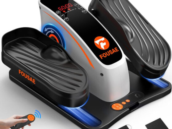 Amazon is selling a 0 under-desk elliptical for , and shoppers are calling it 'compact, effective, and sturdy'