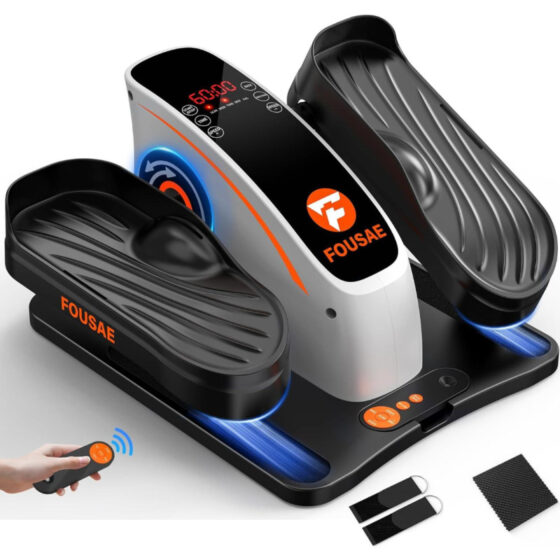 Amazon is selling a 0 under-desk elliptical for , and shoppers are calling it 'compact, effective, and sturdy'