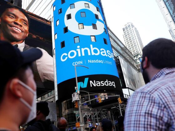 Coinbase is best-performing stock in S&P 500 in June, may move higher