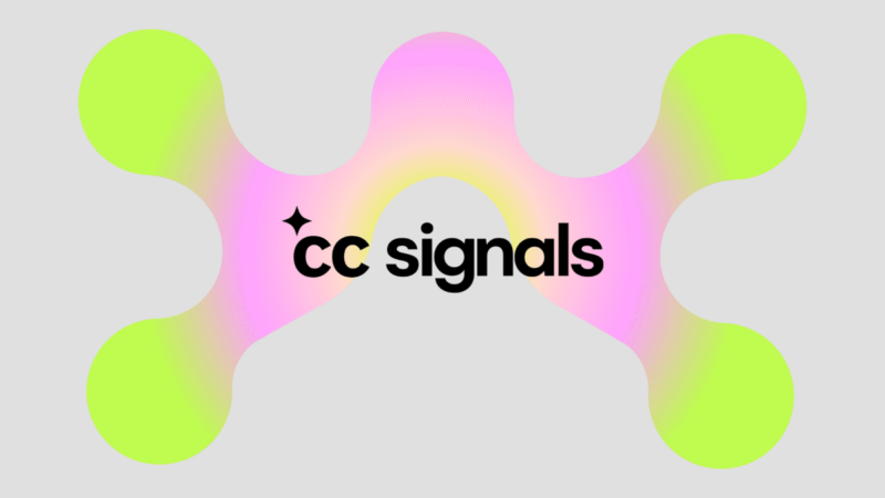 Creative Commons debuts CC signals, a framework for an open AI ecosystem