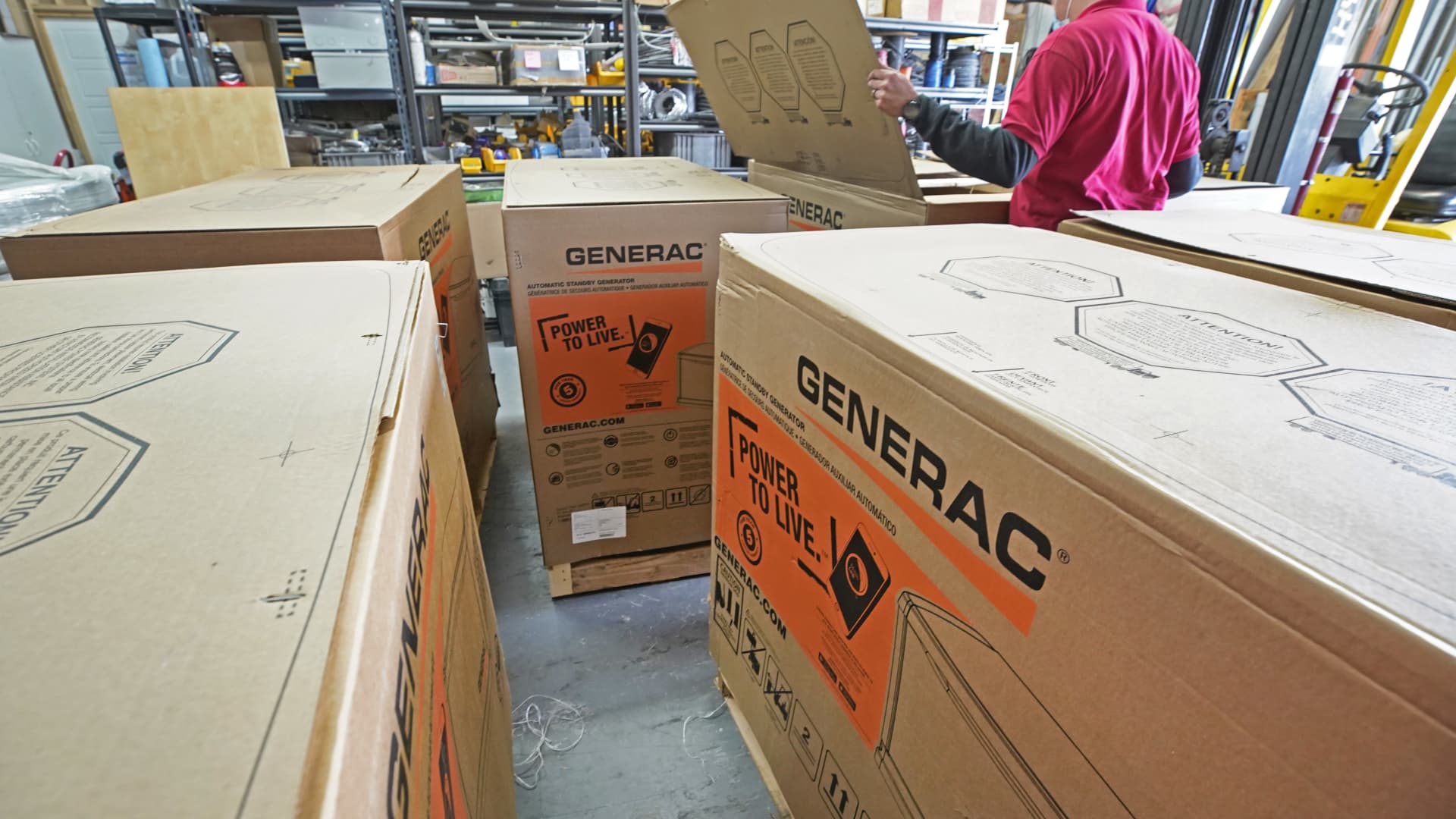 Generator stock Generac heads for best week since November amid heat wave, looming storm threats