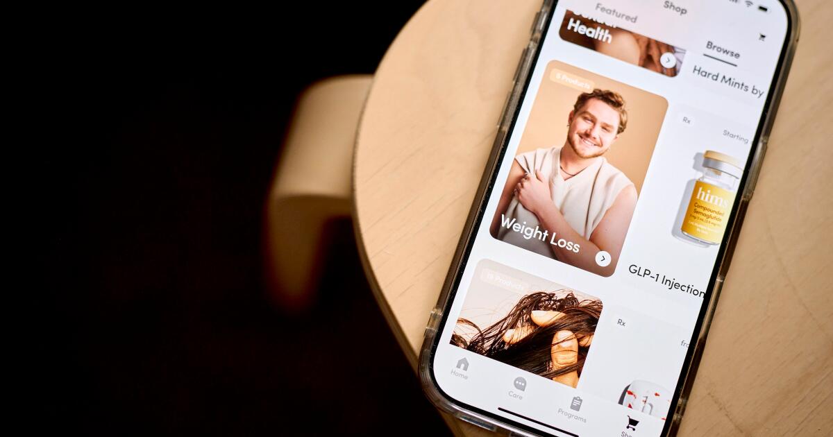 Hims & Hers' split with Wegovy maker weighs on the telehealth company