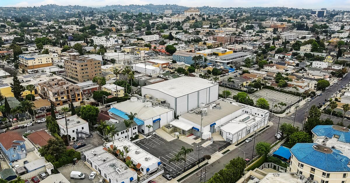 Historic film studio hits the market at top dollar as filming dips