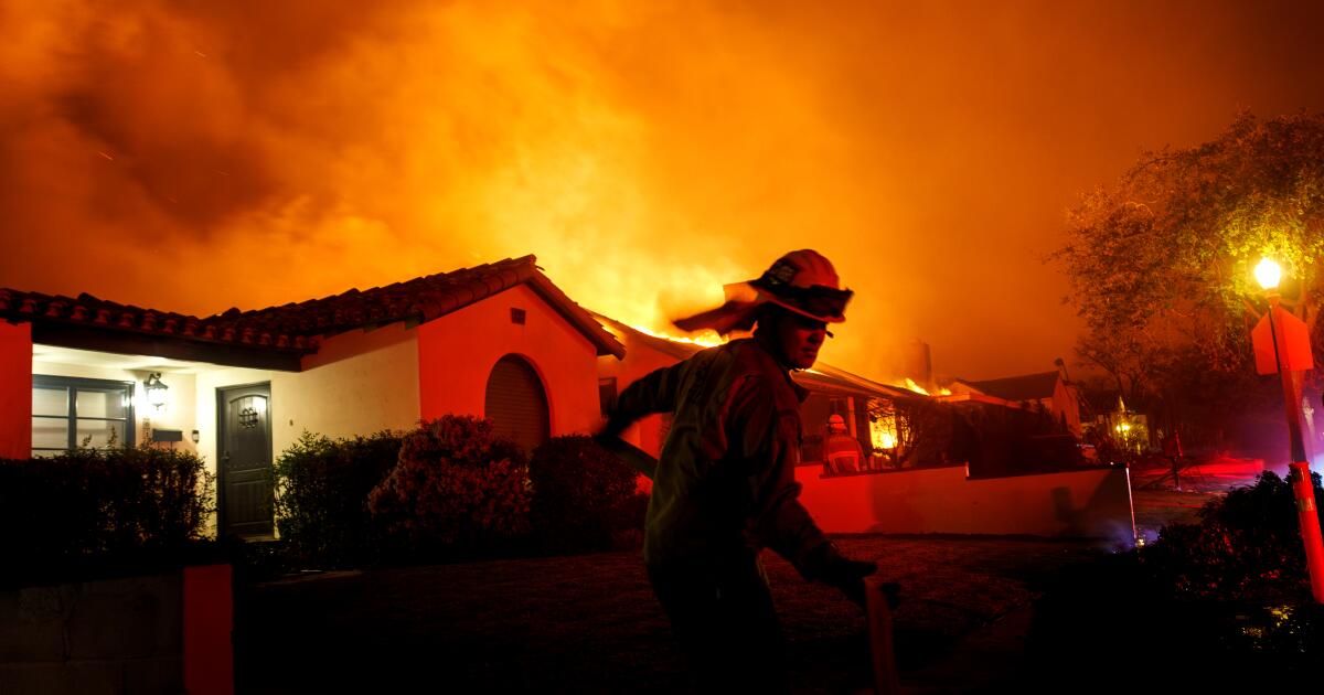 How Wall Street hedge funds are gambling millions on Eaton fire insurance claims
