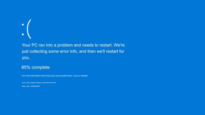 Microsoft’s ‘Blue Screen of Death’ Dies After 40 Years of Memes, Jokes, T-Shirts