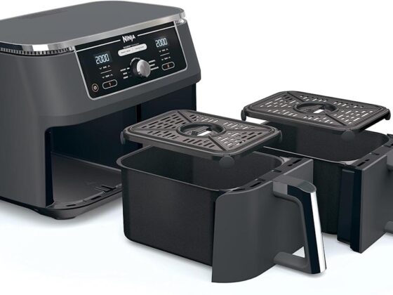 One of our favorite Ninja air fryers is  off for Prime Day