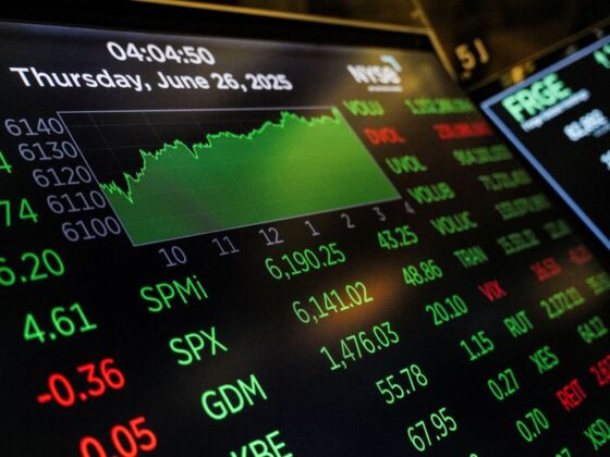 S&P 500, Nasdaq touch record highs after tame inflation data