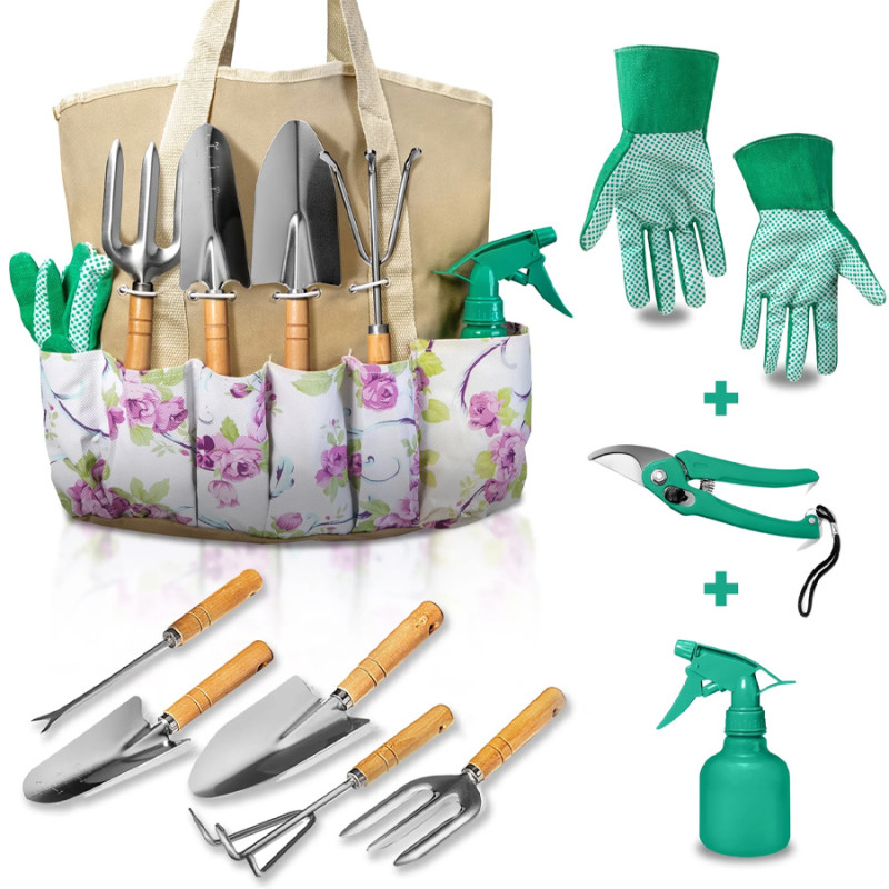 Walmart is selling a 'sturdy' $39 set of garden tools for $21, and it has 600+ perfect reviews