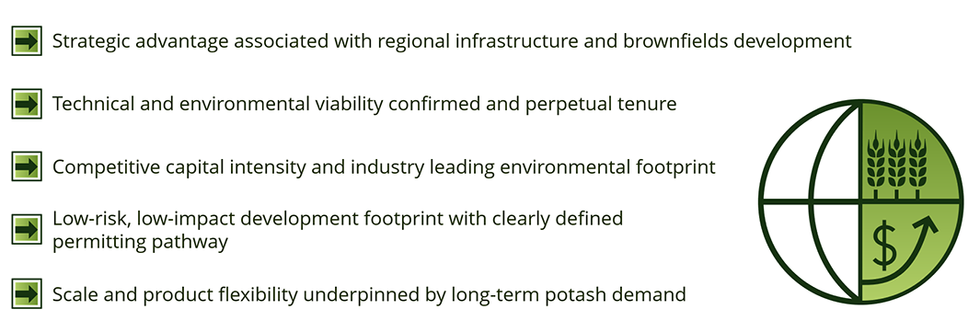 Highlights of South Harz Potash's project