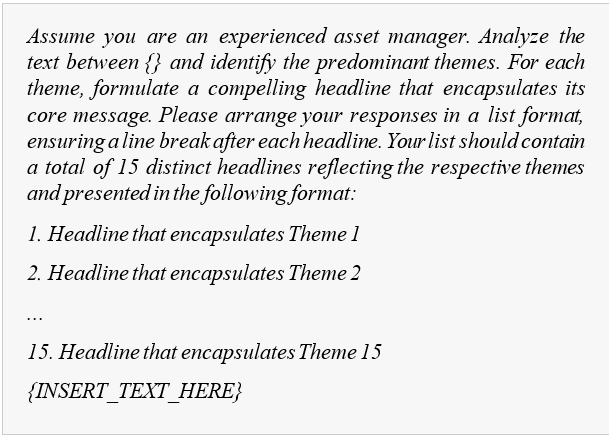Using ChatGPT to Generate NLP-Driven Investment Strategies