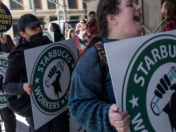 The next phase of Starbucks’ turnaround plan is offering executives up to  million in stock grants, as baristas scrap to get annual raises above 2%