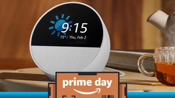Amazon’s Echo Spot drops to only  for Prime Day
